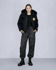 NHL X MOOSE KNUCKLES BRUINS BOMBER JACKET