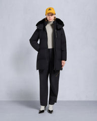 NYLUXE CHELIA SHEARLING 3Q JACKET