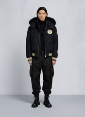 NHL X MOOSE KNUCKLES BRUINS BOMBER JACKET