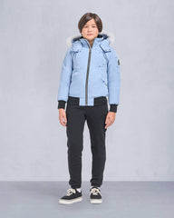 KIDS UNISEX ORIGINAL SHEARLING TRIM BOMBER