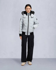 ONYX LADRIERE SHEARLING BOMBER JACKET