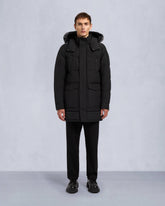 ONYX SHEARLING BIG RIDGE PARKA