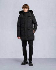 ONYX SHEARLING BIG RIDGE PARKA