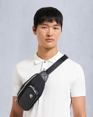 LOGO WAIST BAG-BLACK