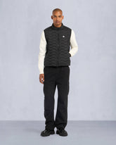 GRANITE DOWN HYBRID VEST-BLACK