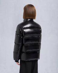 KIDS UNISEX KING DOWN SHINY PUFFER-BLACK