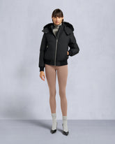 CLOUD SHEARLING BOMBER JACKET