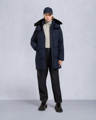 NYLUXE CHELIA SHEARLING 3Q JACKET