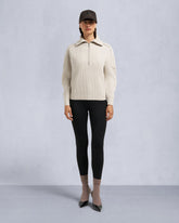 CORINA QUARTER-ZIP SWEATER