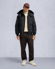 GOLD SERIES STAGG SHEARLING TRIM BOMBER JACKET