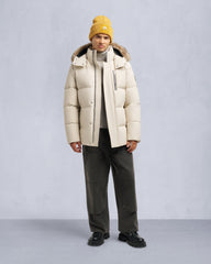 CLOUD SHEARLING TRIM 3Q JACKET