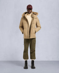 CLOUD SHEARLING TRIM 3Q JACKET