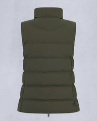 NYLUXE KOUSSI VEST-DARK OLIVE