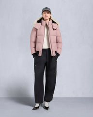CLOUD SHEARLING BOMBER JACKET