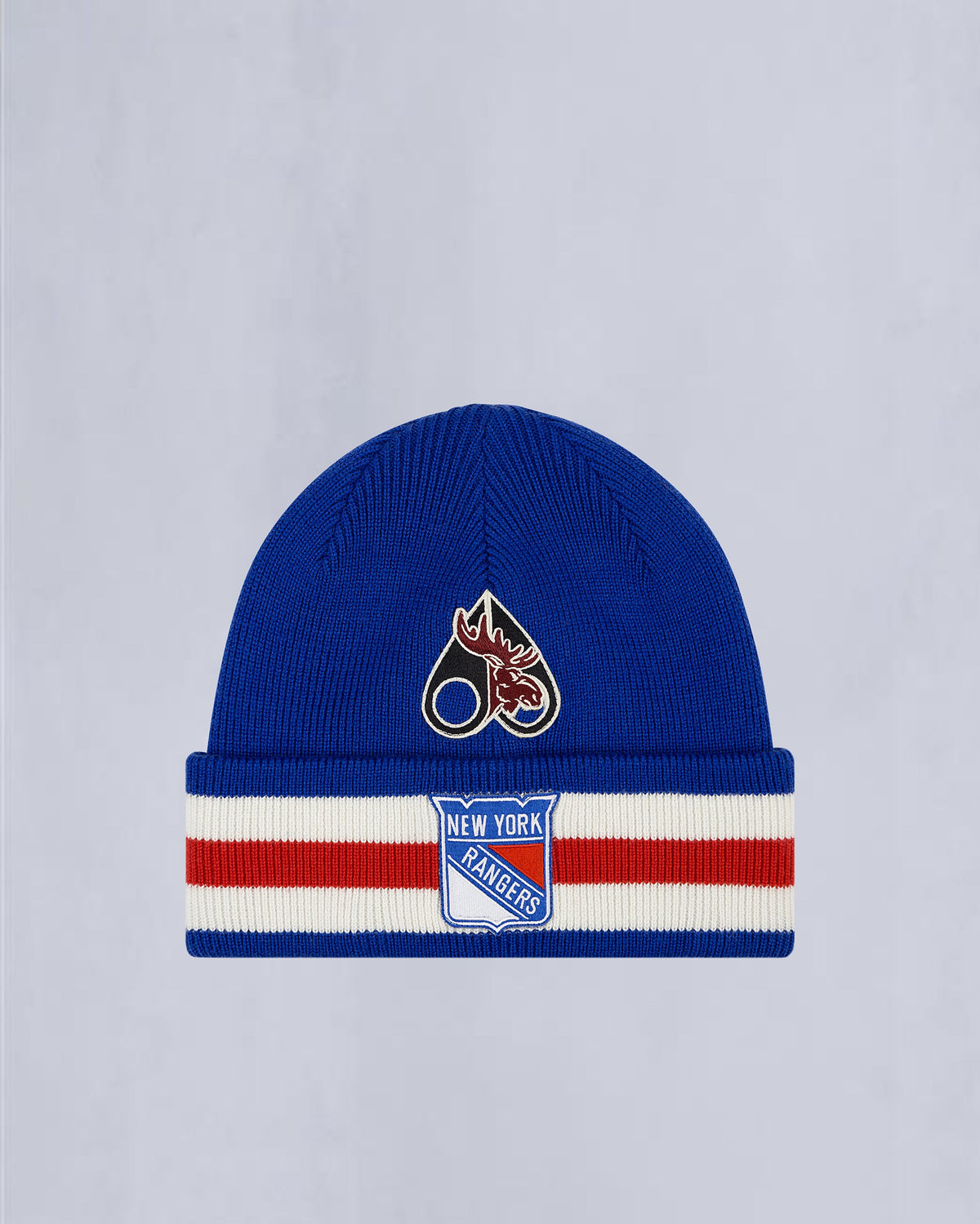 NHL X MOOSE KNUCKLES RANGERS BEANIE