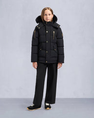 KIDS  UNISEX ORIGINAL GOLD SERIES SHEARLING TRIM 3Q JACKET