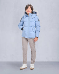 KIDS UNISEX ORIGINAL SHEARLING TRIM 3Q JACKET