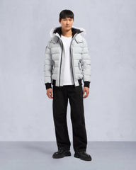 ONYX SCOTCHTOWN SHEARLING BOMBER JACKET