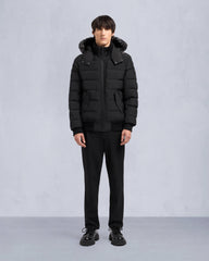 ONYX SCOTCHTOWN SHEARLING BOMBER JACKET