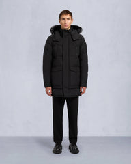ONYX SHEARLING BIG RIDGE PARKA