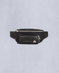 LOGO MONOGRAM WAIST BAG-BLACK MONOGRAM