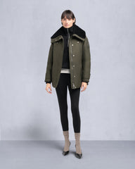 ORIGINAL AURORA SHEARLING TRIM JACKET