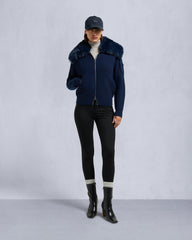 CORINA FULL-ZIP SWEATER