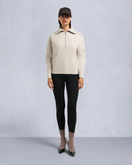 CORINA QUARTER-ZIP SWEATER