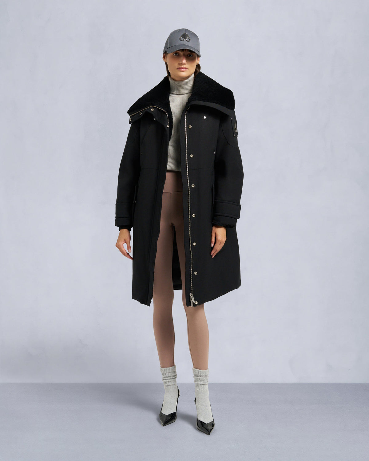 ORIGINAL STORM SHEARLING TRIM PARKA