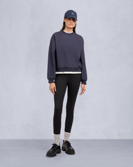 MIX MEDIA CREWNECK SWEATSHIRT