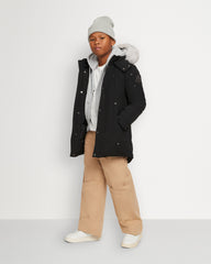 KIDS UNISEX ORIGINAL  SHEARLING TRIM PARKA